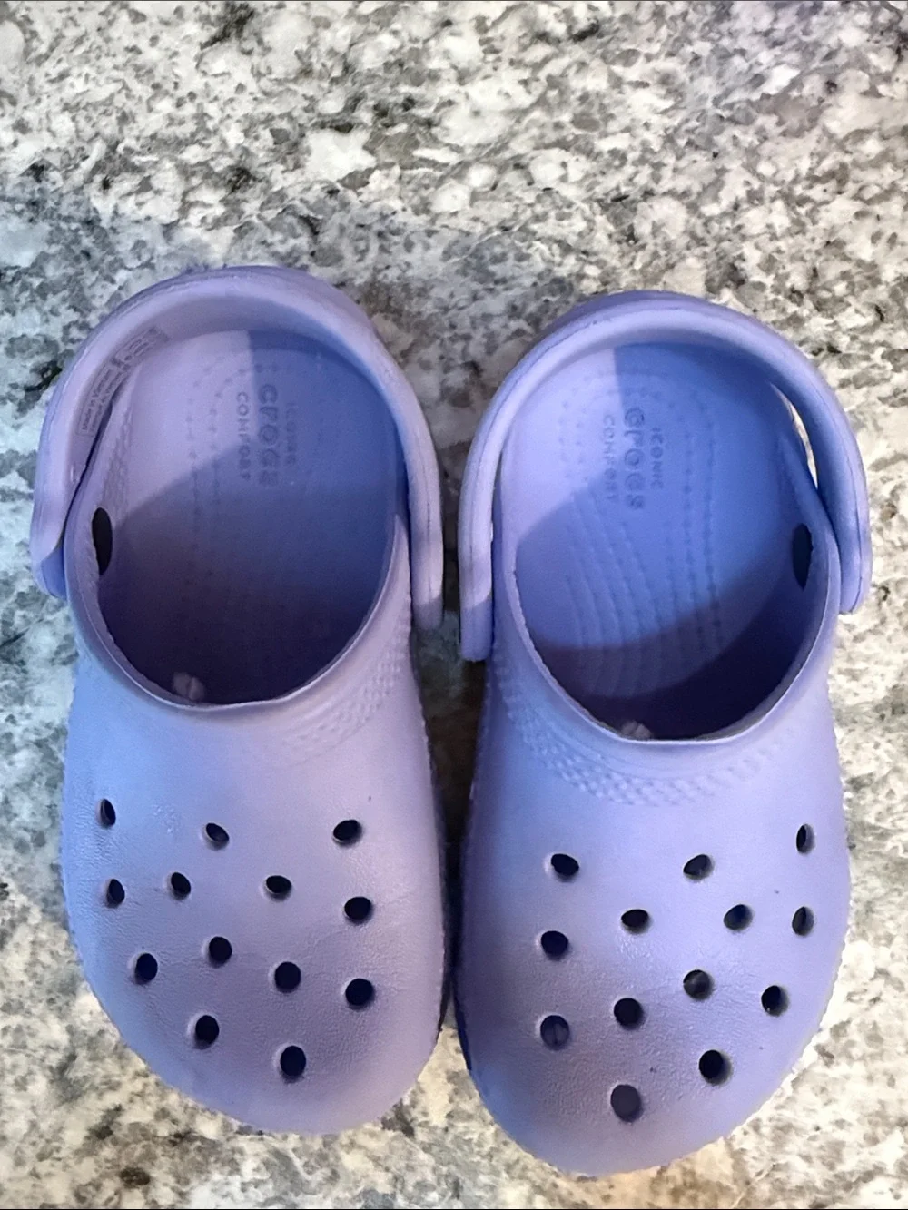 CROCS Kids Classic Clog in Lavender